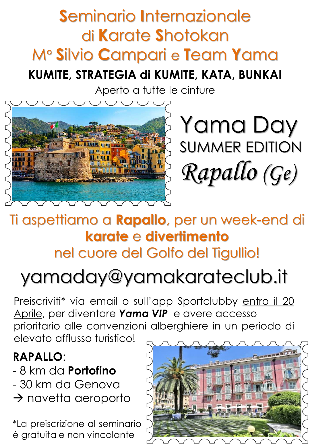 6° Seminario Internazionale Karate Shotokan Rapallo (GE) Italy