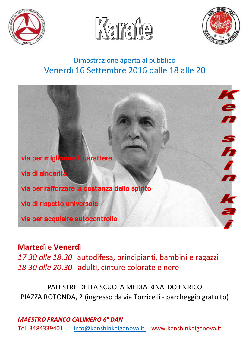 Dimostrazione karate